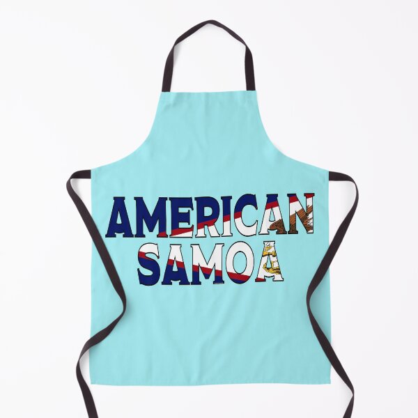 Item preview, American Samoa Font with American Samoan Flag designed and sold by Havocgirl.