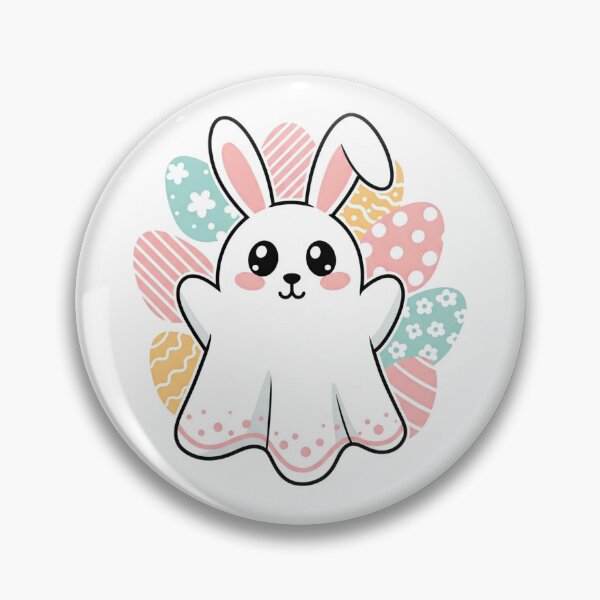 Item preview, Easter ghost designed and sold by Tw1nsAIArt.