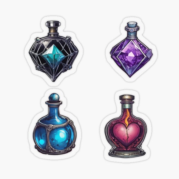 Aperçu de l'œuvre Potions magiques créée et vendue par Miss Void.