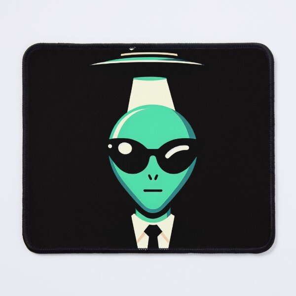 Item preview, Green Alien with Sunglasses Retro Vibes designed and sold by TrendHavenPL.