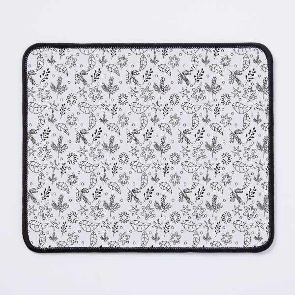 Item preview, Purple and Black Floral Pattern  designed and sold by Senthamizh.