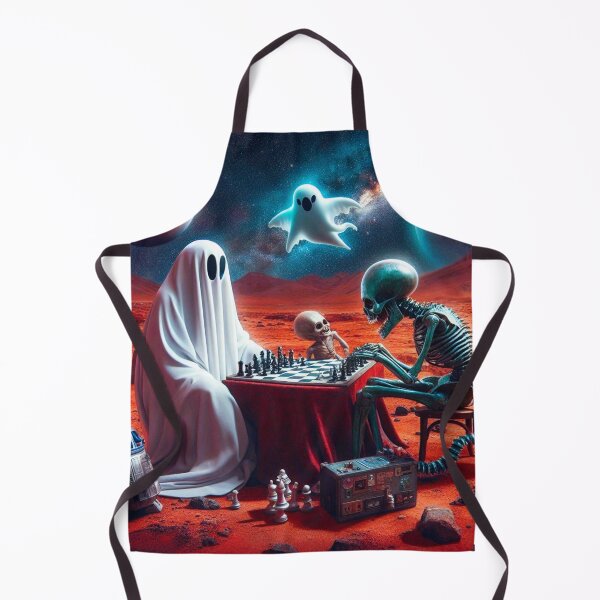 Item preview, Ghost and Alien Chess Match designed and sold by Dogandesighn.