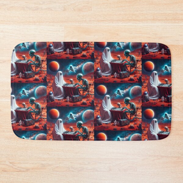 Item preview, Ghost and Alien Chess Match designed and sold by Dogandesighn.