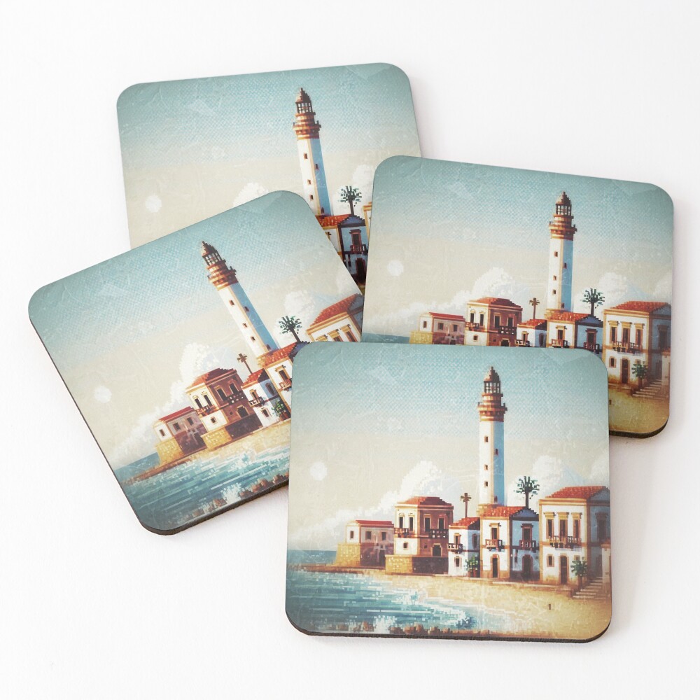 Item preview, Coasters (Set of 4) designed and sold by PixelLabIT.