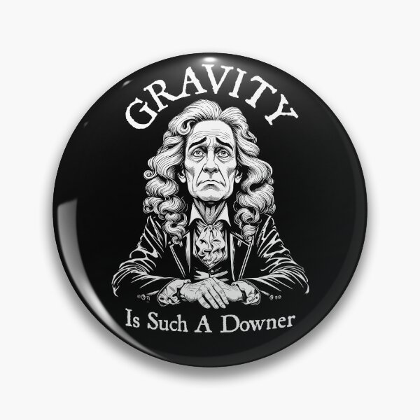 Item preview, Gravity Is Such A Downer Sad Isaac Newton Physics Science designed and sold by GrandeDuc.