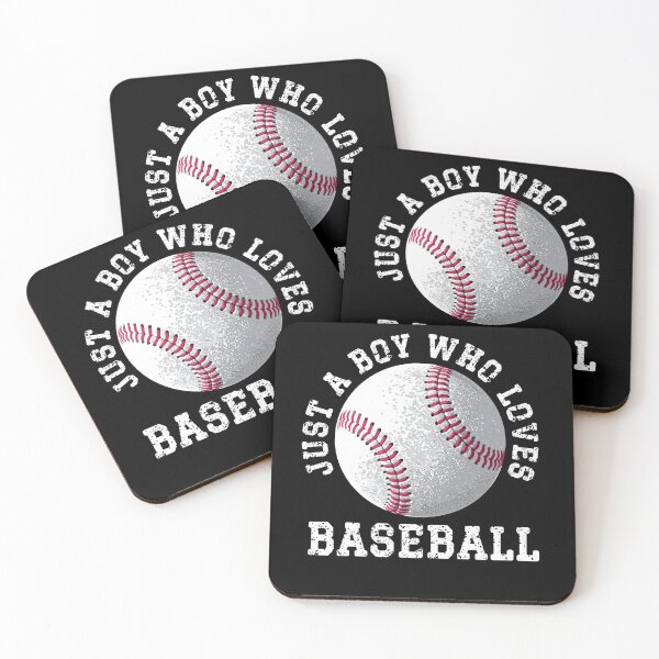 Item preview, Just a Boy Who Loves Baseball - Vintage Sports Design designed and sold by Serbin.
