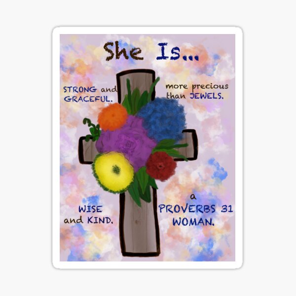 Item preview, Proverbs 31 Woman designed and sold by BrookeMStudios.