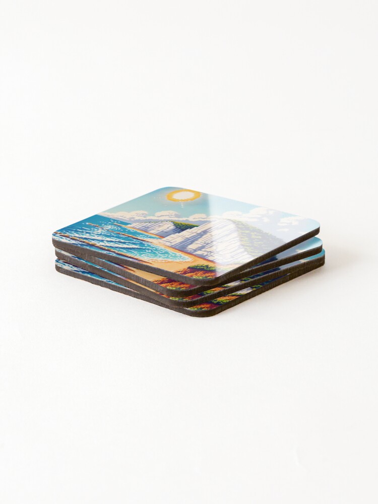 Thumbnail 4 of 5, Coasters (Set of 4), Conero Riviera designed and sold by PixelLabIT.