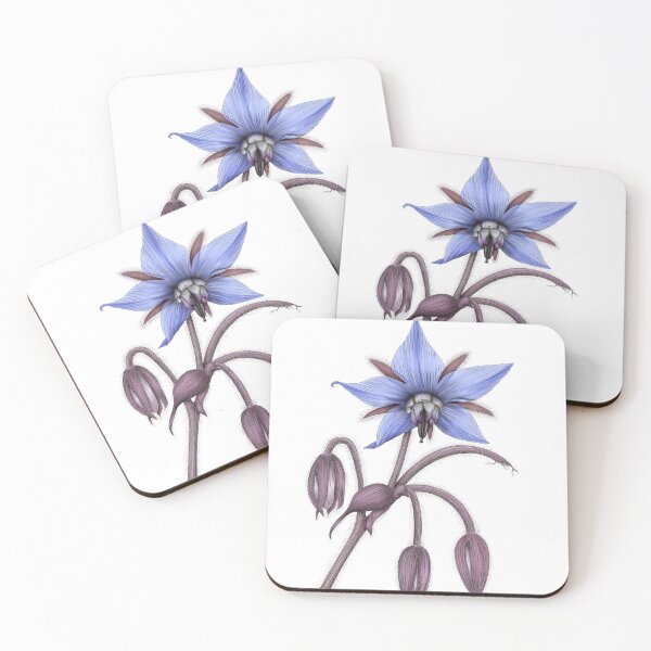 Item preview, Starflower - Borage designed and sold by TasiaZenzura.