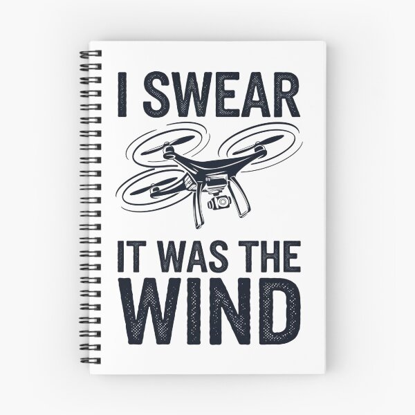 Item preview, I Swear It Was The Wind - Funny FPV Drone designed and sold by ZAIKY DREAMS.