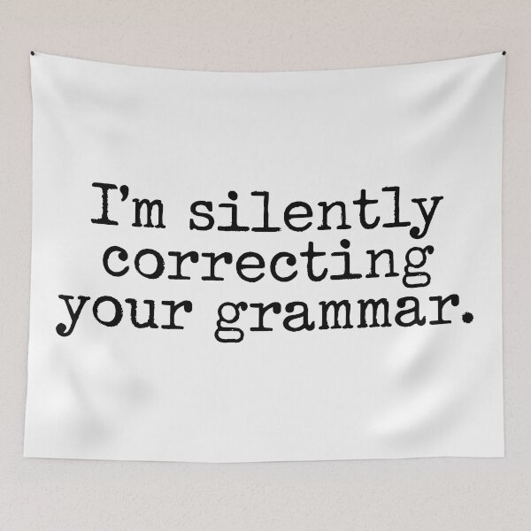 Item preview, Grammar designed and sold by Angry Swan Designs.