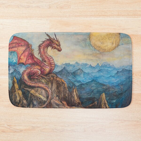 Item preview, Red Dragon Mountains Full Sun designed and sold by GrinGalore.