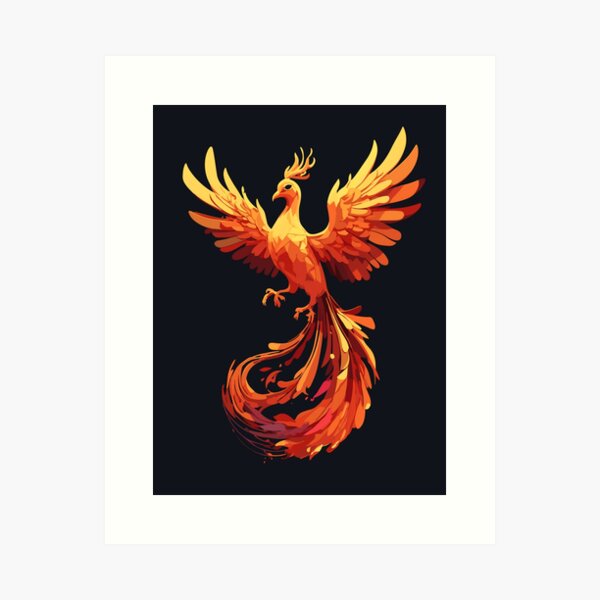 Item preview, Spirit Animal Phoenix - Rebirth, Renewal & Transformation designed and sold by Jollys-ArtShop.