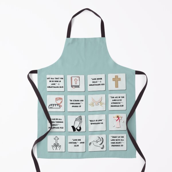 Item preview, Bible Verses Scriptures Mint Icons | 3D Effect Mini Christian Quotes & Illustrations designed and sold by Rainbow Paws Garden.