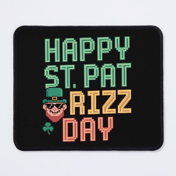 Item preview, Happy St Pat Rizz Day - This fun gift is perfect for gamers, meme lovers, and anyone with rizz who wants to celebrate St. Patrick’s Day in style! designed and sold by ZyziowskyArt.