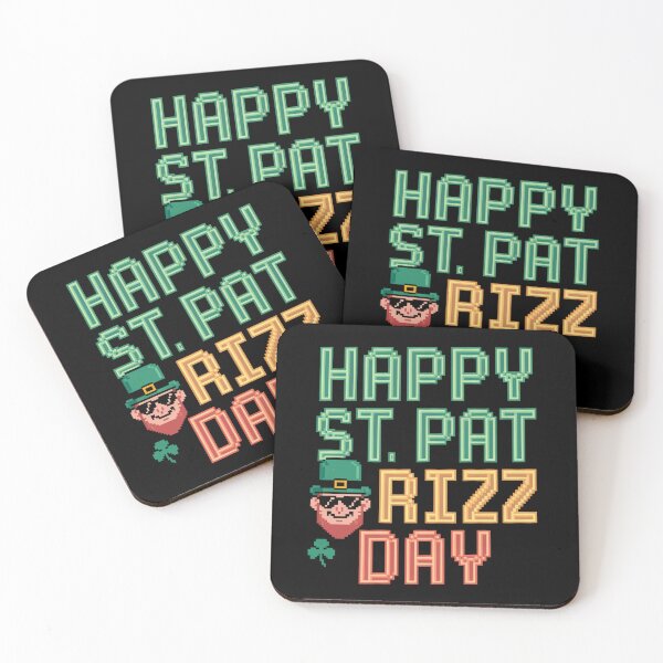 Item preview, Happy St Pat Rizz Day - This fun gift is perfect for gamers, meme lovers, and anyone with rizz who wants to celebrate St. Patrick’s Day in style! designed and sold by ZyziowskyArt.