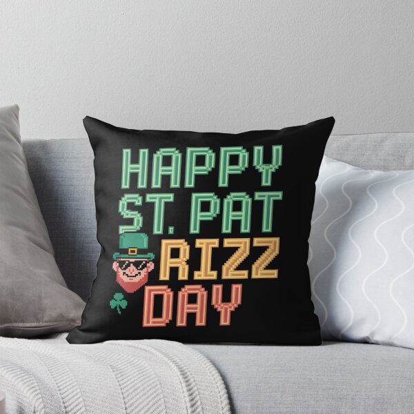 Artikelvorschau, Alles Gute zum St. Patrick’s Day – Dieses lustige Geschenk ist perfekt für Gamer, Meme-Liebhaber und alle mit Rizz, die den St. Patrick’s Day mit Stil feiern möchten! entworfen und verkauft von ZyziowskyArt.
