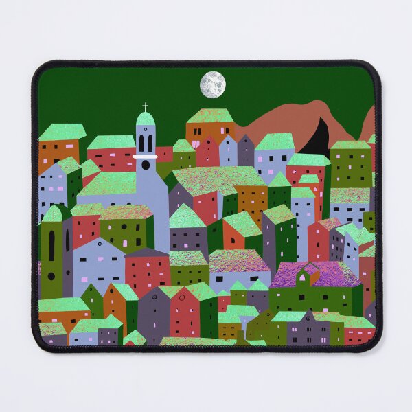 Item preview, Corfu Town Greece Green Orange designed and sold by emmafifield.