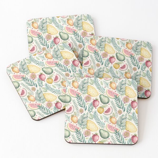Item preview, Watercolor Mexican Fruit Pattern designed and sold by dulceguavashop.