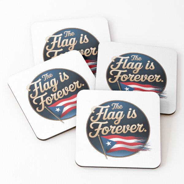Item preview, THE FLAG IS FOREVER LOGO #1 designed and sold by Boricuas Incorporated.