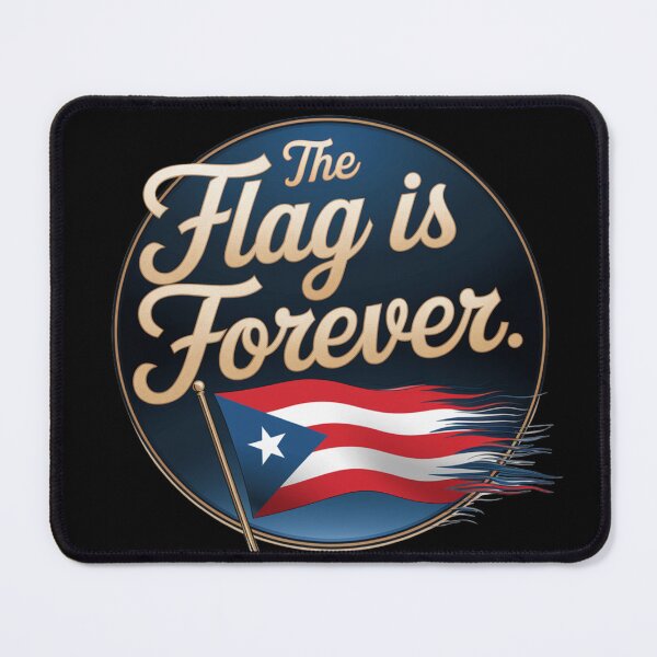 Item preview, THE FLAG IS FOREVER LOGO #1 designed and sold by Boricuas Incorporated.