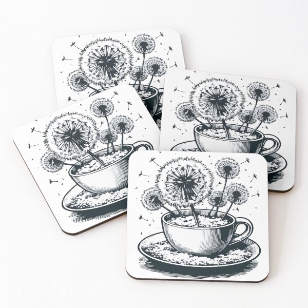 Item preview, Dandelion Tea Cup Spring Spring Flowers designed and sold by TomFrontierArt.