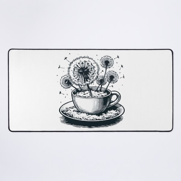 Item preview, Dandelion Tea Cup Spring Spring Flowers designed and sold by TomFrontierArt.