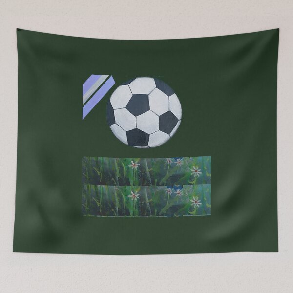 Item preview, Glowing lives under the sky and football Fan designed and sold by annenambiro.