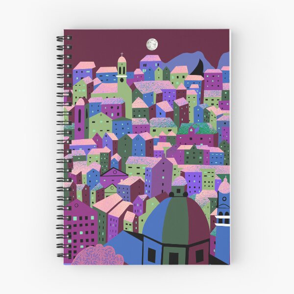 Item preview, Corfu Town Greece Purple Mauve Khaki designed and sold by emmafifield.