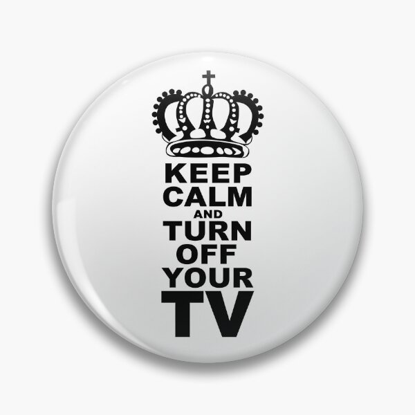 Item preview, Turn Off Your TV designed and sold by Angry Swan Designs.