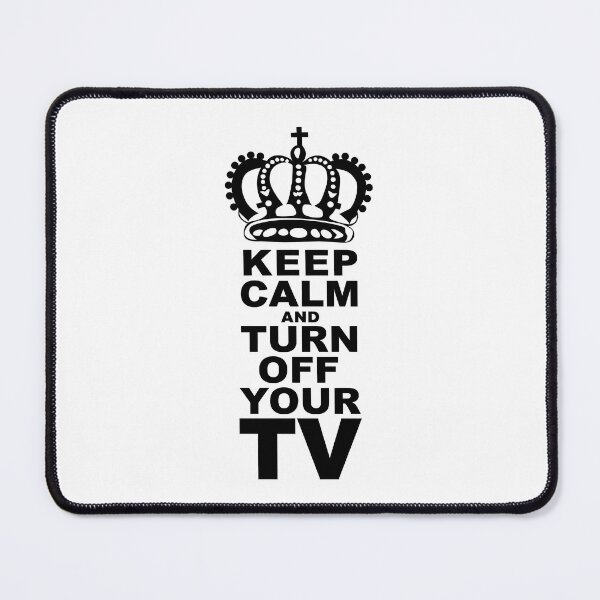 Item preview, Turn Off Your TV designed and sold by Angry Swan Designs.
