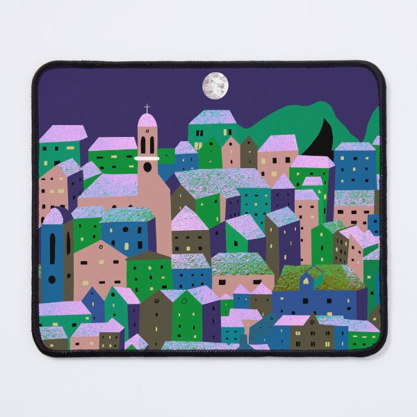 Item preview, Corfu Town Greece Blue Teal Green designed and sold by emmafifield.