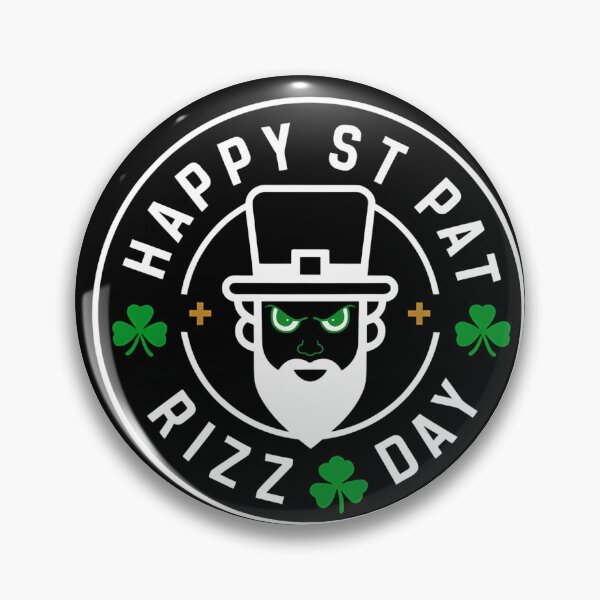 Item preview, Happy St Pat Rizz Day - This gift is perfect for gamers, meme lovers, and anyone who wants to celebrate St. Patrick’s Day with style and rizz! designed and sold by ZyziowskyArt.