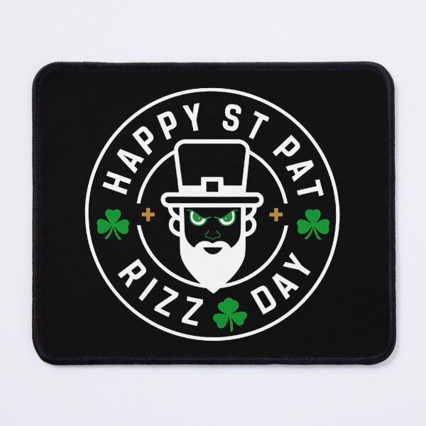 Item preview, Happy St Pat Rizz Day - This gift is perfect for gamers, meme lovers, and anyone who wants to celebrate St. Patrick’s Day with style and rizz! designed and sold by ZyziowskyArt.