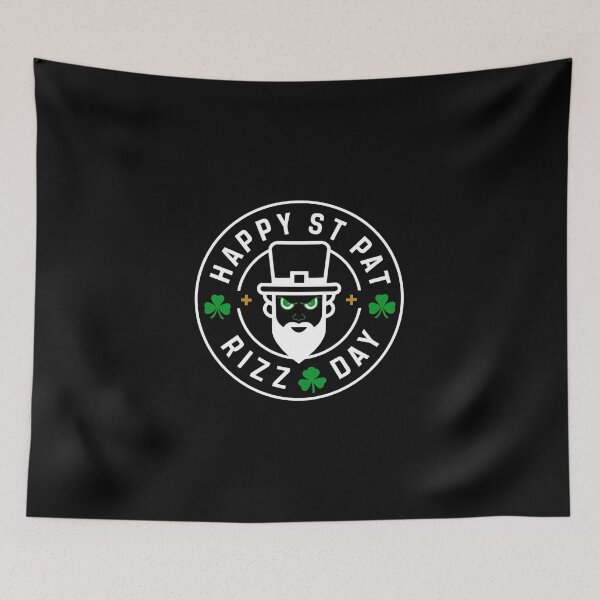 Item preview, Happy St Pat Rizz Day - This gift is perfect for gamers, meme lovers, and anyone who wants to celebrate St. Patrick’s Day with style and rizz! designed and sold by ZyziowskyArt.