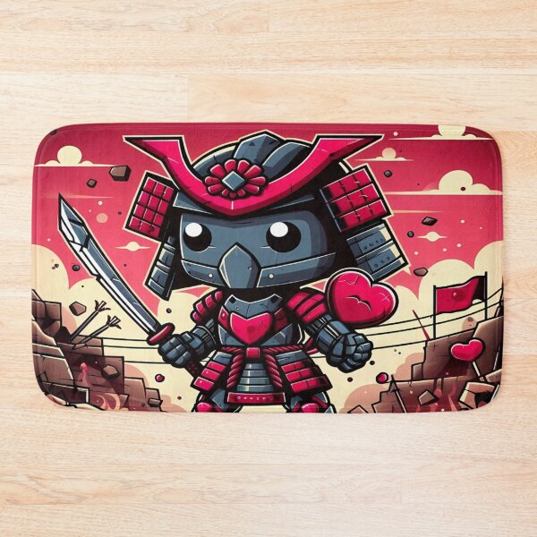 Item preview, Cyber Shogun Rockbot – The Ultimate Warrior of Power and Rebellion - Valentine’s Day - Model 25 designed and sold by NeonBot_Shop.
