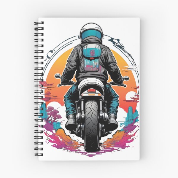 Item preview, Bike Rider in Sunset Backdrop designed and sold by KaelConcepts.