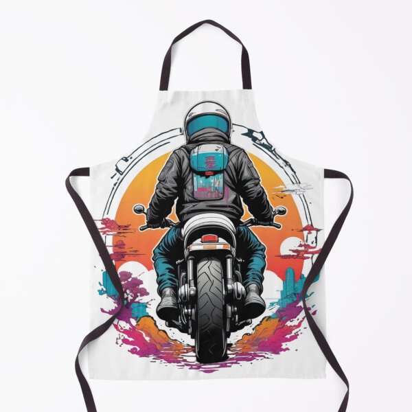 Item preview, Bike Rider in Sunset Backdrop designed and sold by KaelConcepts.