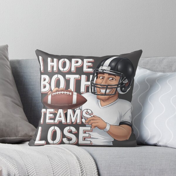 Item preview, I Hope Both Teams Lose Funny Animated American Football designed and sold by Pawel Oska.