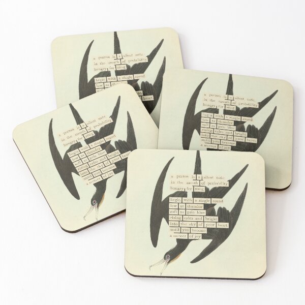 Item preview, Bird Divination: Frigate Pelican (almanacofbirds.org) designed and sold by mariapopova.