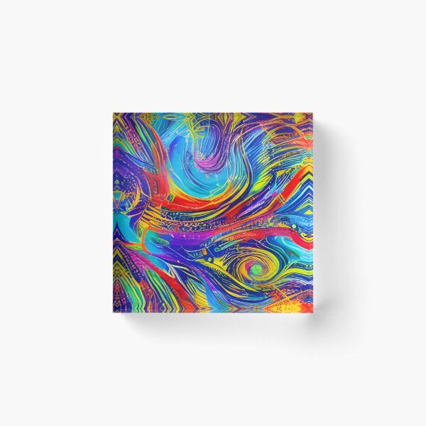 Item preview, Energetic Abstract Art | 018 designed and sold by Artful-Abstract.