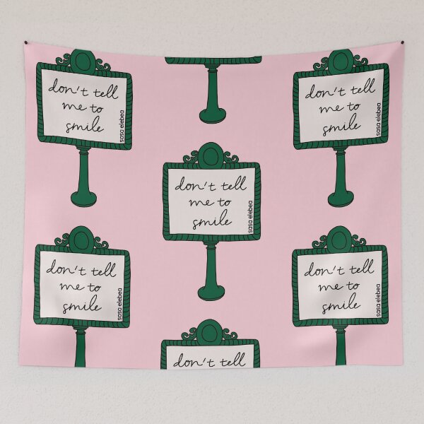 Item preview, Don't tell me to smile by Sasa Elebea designed and sold by Sabrina Brugmann.