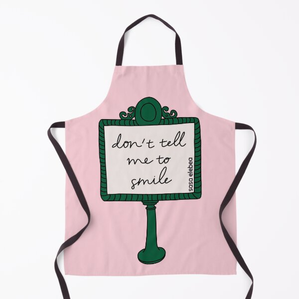 Item preview, Don't tell me to smile by Sasa Elebea designed and sold by Sabrina Brugmann.