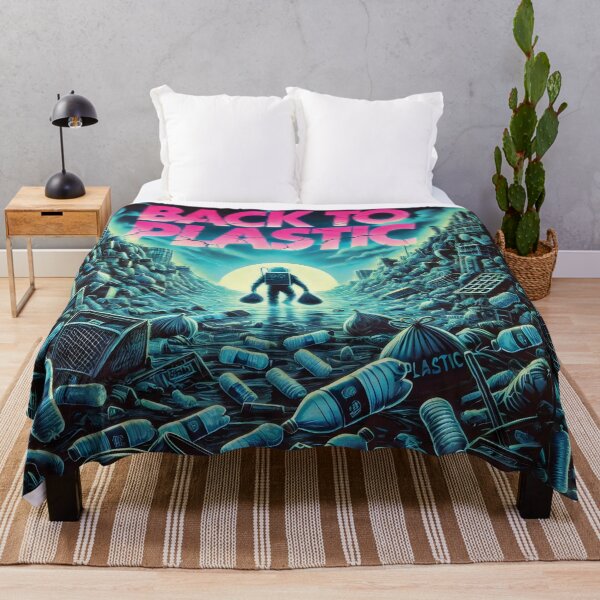 Item preview, Back to Plastic – Neon Dystopian Future designed and sold by ShineEyePirate.