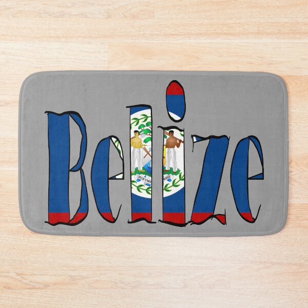 Item preview, Belize Font with Belizean Flag designed and sold by Havocgirl.