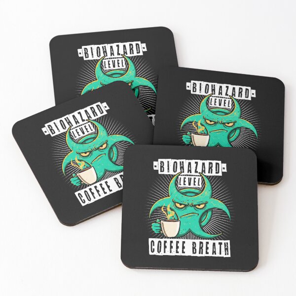 Item preview, Biohazard Level: Coffee Breath designed and sold by AnAzArt.