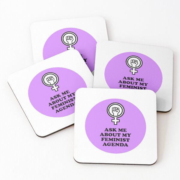 Item preview, Ask me about my feminist agenda designed and sold by Inspirationmotivation.