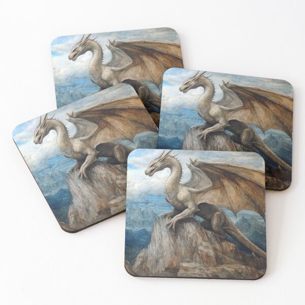 Item preview, White Dragon Mountains designed and sold by GrinGalore.