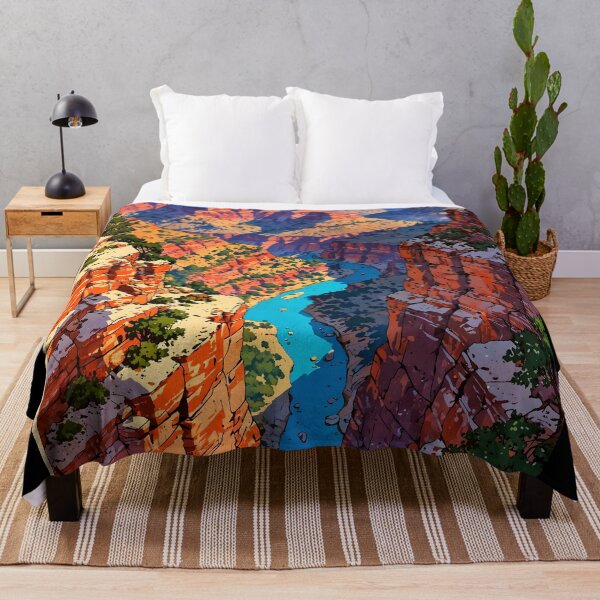 Item preview, Grand Canyon National Park USA Retro Anime Japanese 80s Vintage Travel designed and sold by Retro-Anime9.