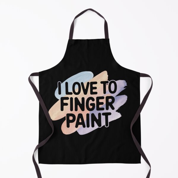 Item preview, I Love To Finger Paint – Energetic Artistic Collection designed and sold by Ela-graphicwiz.